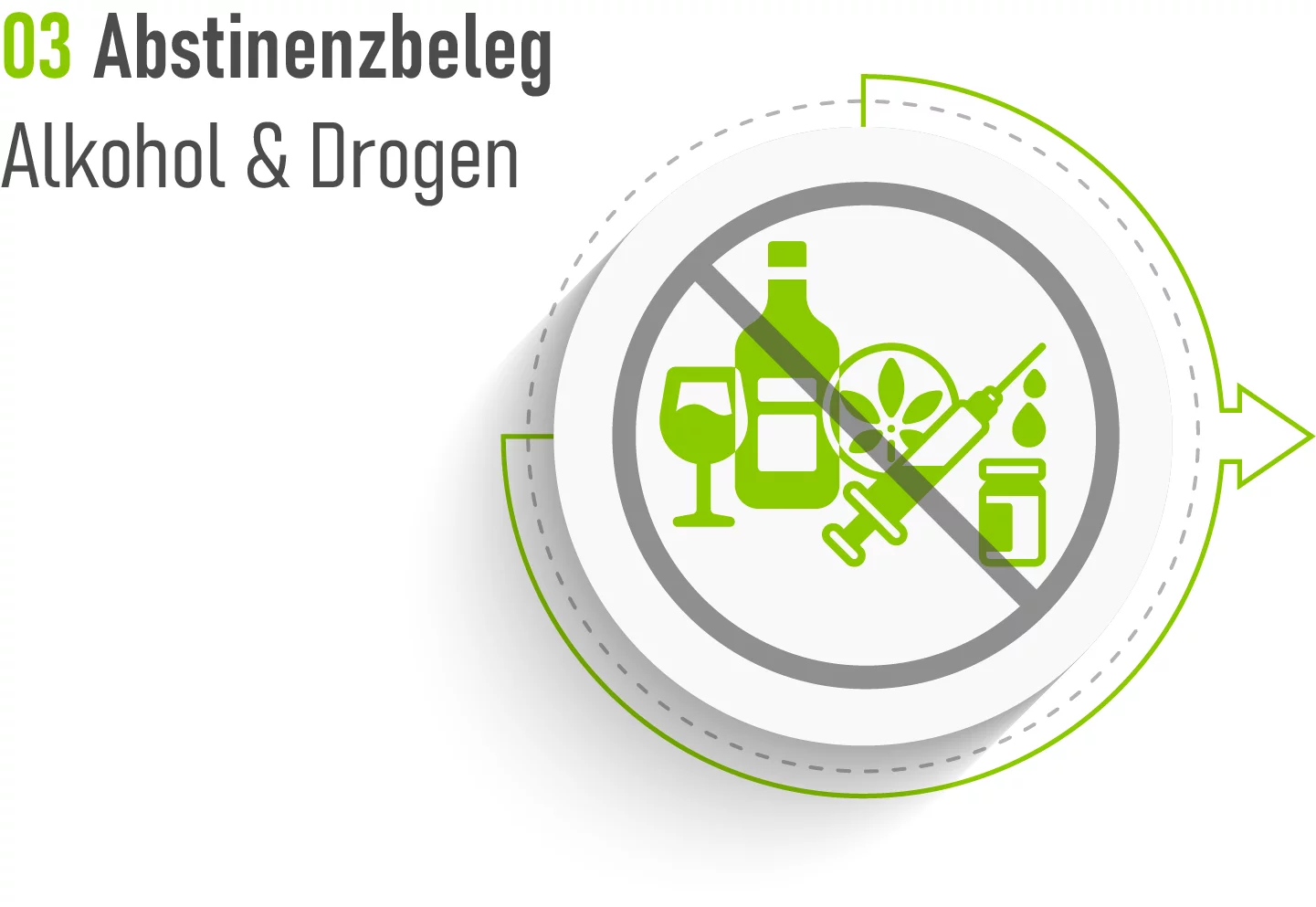 Schritt 3 Abstinenzbeleg